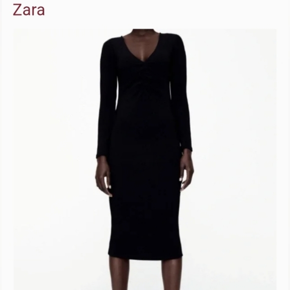 Zara Dresses & Skirts - ZARA OTTOMAN KNIT DRESS NWT